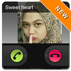 fake call my girlfriend icon