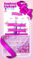 Bowknot Keyboard For Girls captura de pantalla 1