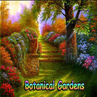 botanische tuinen-icoon