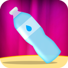 water bottle flipping game Zeichen