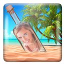 Bouteille Cadre Photo APK