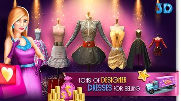 My Boutique Fashion Shop Game پوسٹر