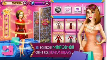 My Boutique Fashion Shop Game اسکرین شاٹ 1