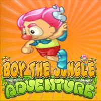 Boy The Jungle Run Adventure الملصق