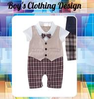 Boy's Clothing Design Affiche