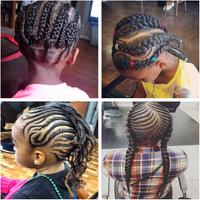 Braided Hairstyle for Kids screenshot 1