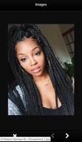 Braid Hairstyle for Black Girl Affiche