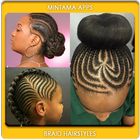 Braid Hairstyle for Black Girl icon