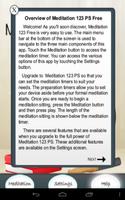 Meditation 123 PS Free স্ক্রিনশট 2