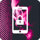 Cyberpunk Neon City People Hipster Night App Lock आइकन
