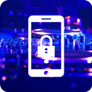 Cyberpunk City Light Town Neon People Lock App-APK