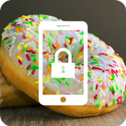 Donut Cookie Food Cute Lock Screen biểu tượng