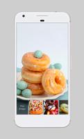 Donut Cookie Food Cute Lock Screen 截图 2