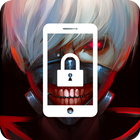 Ghoul Ken Tokyo Kaneki Bad Angry Lock Screen icône