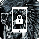 Statue Freedom Dark Skull Bones Skeleton App Lock APK