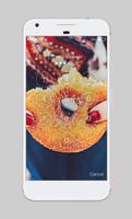 Sweet Donut Cute Omnomnom Lock Screen اسکرین شاٹ 1