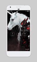 Unicorn Dark Art App Lock captura de pantalla 1