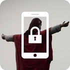 Jesus Christ Sky Shilouette Kindness App Lock ícone