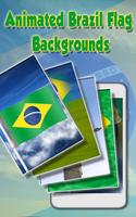 Бразилия Флаг Живые Обои 3D постер