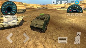 Military Vehicle Parking 3D capture d'écran 1