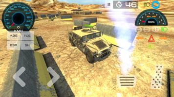 Military Vehicle Parking 3D imagem de tela 2