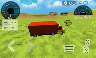 Cartoon Vehicle Simulator 3D imagem de tela 1
