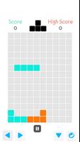 Classic Tetris Brick Game Affiche