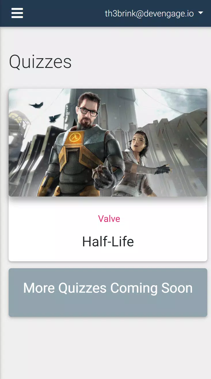 Half-Life Quiz Game APK pour Android Télécharger