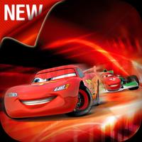 Lightning Mcqueen Vs Francesco Poster