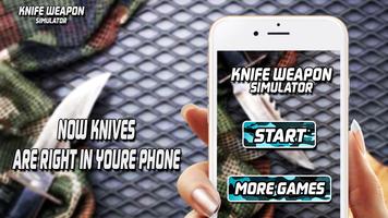 Knife Weapon Simulator Affiche