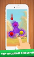 Tappy Fidget Spinner: Color wheel simulator 3D постер