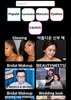 Bridal makeup tutorial poster