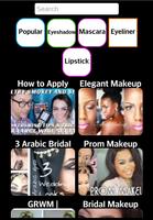 Bridal makeup tutorial captura de pantalla 2