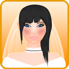 bride makeup games icon