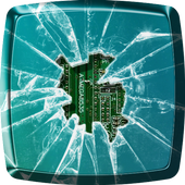 Broken Glass Live Wallpaper icon