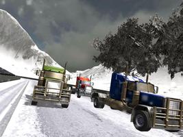 Snow Road Truckers 3D capture d'écran 2