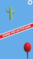 Cactus Rain Affiche