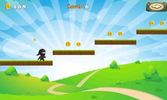 NinjaWarrior Adventure Game captura de pantalla 1