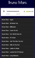 Canções de Bruno Mars imagem de tela 2