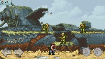 Metal Soldier-Brutal Gun Slug Plakat