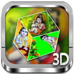 Bal Krishna 3D cube Live WP