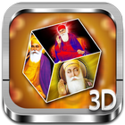 GuruNanak Dev 3D cube Live WP icône
