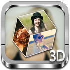 My Girlfriend 3D cube Live WP icône