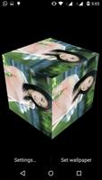 My Girlfriend 3D cube Live WP screenshot 1