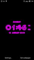 Neon LED Digital Clock screenshot 1