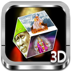 Sai Baba 3D cube Live WP icône