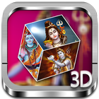 Shiv 3D cube live wallpaper أيقونة