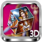 Shiv 3D cube live wallpaper icon