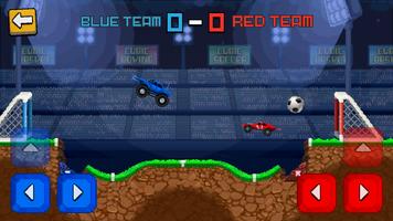 Pixel Cars. Soccer captura de pantalla 3