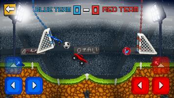 Pixel Cars 2 Soccer captura de pantalla 1